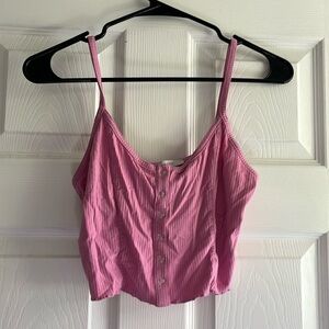 Sophie and Trey/ 4th ocean- Medium- Pink crop top
